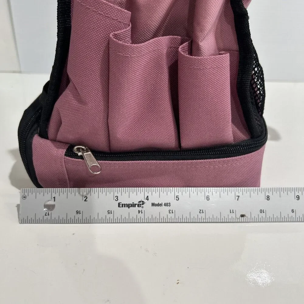 Tote-ally II Cool Hands-On-The-Go Pink Craft Tool Supply Tote Bag Organizer